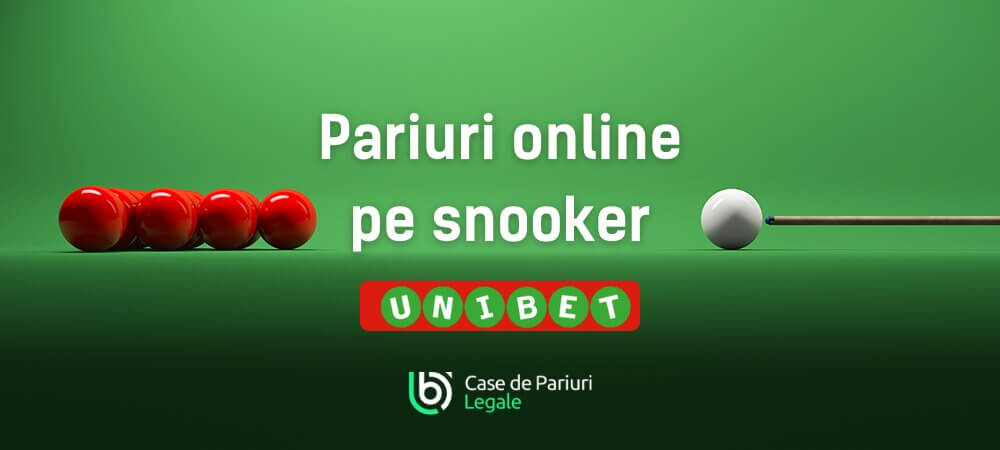Pariuri online pe snooker