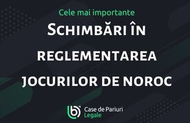 Noi schimbari jocuri de noroc