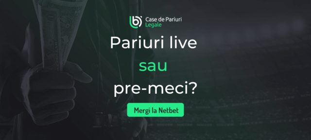 pariuri live meci și înainte