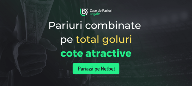 pariază combinat pe total goluri